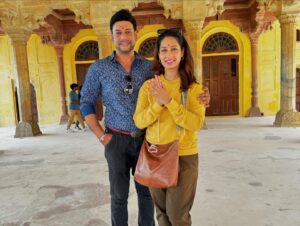 Priya Marathe Instagram - Amer Fort.. Jaipur 
#throwback 
Awed by the hugeness and its intricacies.. 
@thefernjaipur 
Travel partner @cleartrip