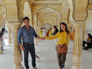 Priya Marathe Instagram - Amer Fort.. Jaipur 
#throwback 
Awed by the hugeness and its intricacies.. 
@thefernjaipur 
Travel partner @cleartrip