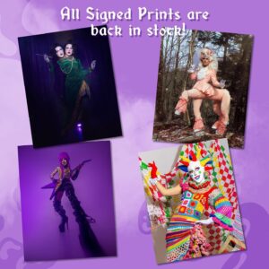 Pythia Instagram - NEW MERCH ALERT! :) After a month off from accepting personal orders with our store due to some covid complications and personal things preoccupying our time, the store has restocked prints as well as introduced a new print and pin of my finale look on Canada’s Drag Race! These are super limited stock so hurry and get yours quick! 🤍🤍🤍 Also Cameos are finally open again! I know a lot of you have been asking!
Many more things coming soon! So excited to share with you! 🏺
Pin designed by @houseofpinkart 
Print picture by @samblakesam
.
#canadasdragrace @canadasdragrace