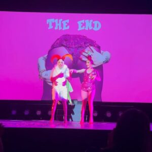 Pythia Instagram - So late to post about this, but this past May I had the opportunity to perform alongside my idol, my goddess, my inspiration, @sashavelour for her book tour, and it was such a magical experience and full circle moment! 🥲💕 Here are some outtakes of the night as well as my performance featuring @denim_justdenim as my sexy lamp man! 😂🦋