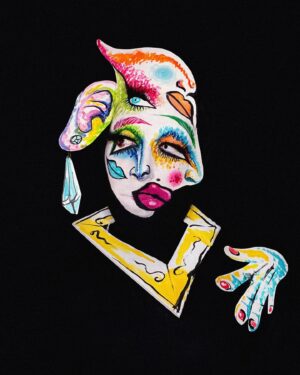 Pythia Instagram - The gallery is officially open! 🎨🖌🖼 Another little Picass-hoe artsy fartsy look for this week’s Slap or Scrap coming soon on @yuhuahamasaki ‘s YT channel! I did this manically in 20 minutes before filming but it’s kind of a serve! 😅😂
#canadasdragrace