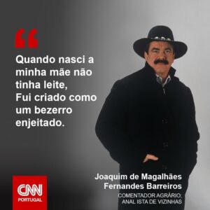 Quim Barreiros Instagram - Obrigado pelo convite @cnnportugal.