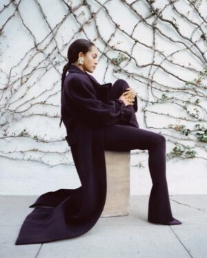 Quintessa Swindell Instagram - By @kobewagstaff for @cultured_mag . 🤍🌸