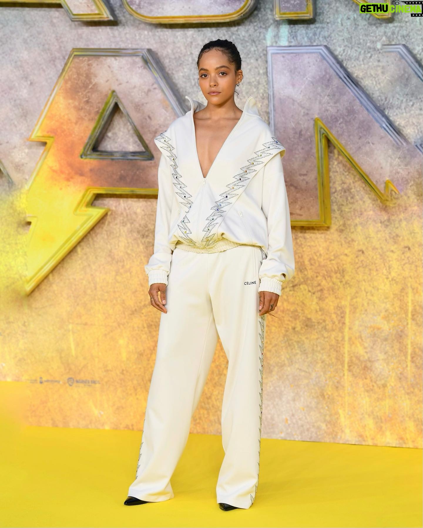 Quintessa Swindell - 32.1K Likes - For the premiere of Black Adam in London. 🤍⚡️
