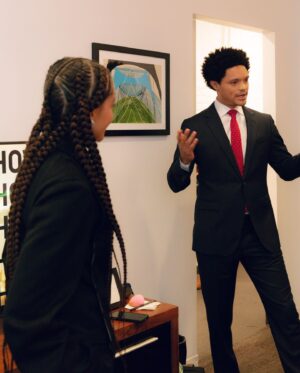Quintessa Swindell Instagram - The Daily Show w/ Trevor Noah. 🕊⚡️