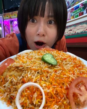 RaMu Instagram - 初めてパキスタン料理食べた！！！
ビリヤニめちゃくちゃ美味しい、、、！
なにこれ、、、初めて食べた！！！
んで辛い！！！！！！

 #いいねください
#八潮
#ビリヤニ
 #カラチの空 
 #パキスタン
 #パキスタン料理
 #ヤシオスタン
 #ヤシオスタングルメ
#埼玉の逆襲
 #埼玉1万いいね旅