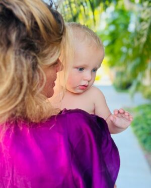 Rachel Hunter Instagram - Oh Louie 💙