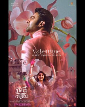 Radha Krishna Kumar Instagram - Yo boys and girls lets peep into the world of #radheshyam - A Valentine's Day special tomorrow at 1:43 PM. 

Starring @actorprabhas & @hegdepooja

Directed by @director_radhaa
Presented by @uvkrishnamraju garu
Produced by #BhushanKumar @tseries.official @tseriesfilms #Vamshi @uvcreationsofficial @uppalapatipramod & @praseedhauppalapati #AAFilms @gopikrishnamvs @iamanil
@manojinfilm @prabhakaranjustin @musicthaman @mithoon11 @arijitsingh @amaal_mallik @manan_bhardwaj_official @kumaarofficial @manojmuntashir @therashmivirag #RRaveendar @hussain.dalal @abbasdalal #KotagiriVenkateswarRao @resulpookutty  @vaibhavi.merchant #kamalakannan 

Also starring @sachinskhedekar @preyadarshe @bhagyashree.online @sharma_murli @ricksharani @realkunaalroykapur @riddhikumar_ #Sathyan @actorjayaram_official @iamjaggubhai_ @radheshyamfilm #RadheShyamOnMarch11