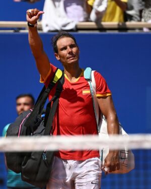 Rafael Nadal Instagram - #Olympic #Paris2024 #tennis
#ElCorazónDeEspaña ❤️🇪🇸 #Paris2024 #Olympics