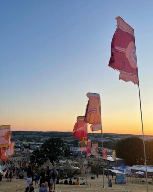 Raff Law Instagram - Glastonbury crew kept it real and massive as ever. 
All my love goes out to Mulberry for the hospitality and for the bag that kept all my bits safe 🤙🏽

Another one in the bagggg
See you next year. 

@mulberryengland 
#mulberryengland