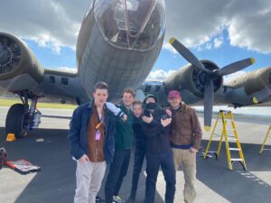 Raff Law Instagram - Masters of The Air is out now!!!!
Streaming on @appletv

I want to send out all my love and thanks to the Lemmons’ family for the support and love they showed me throughout this project. Not only that but the information and stories and photographs that gave me so much to work with. I’m so proud I got to tell his story!
