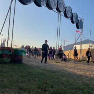 Raff Law Instagram - Glastonbury crew kept it real and massive as ever. 
All my love goes out to Mulberry for the hospitality and for the bag that kept all my bits safe 🤙🏽

Another one in the bagggg
See you next year. 

@mulberryengland 
#mulberryengland
