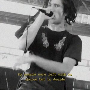 Rage Against the Machine Instagram - "These governments, they don't mind their procrastination. They say, 'We'll kill them off, take their land and go there for vacation'" // Darkness of Greed