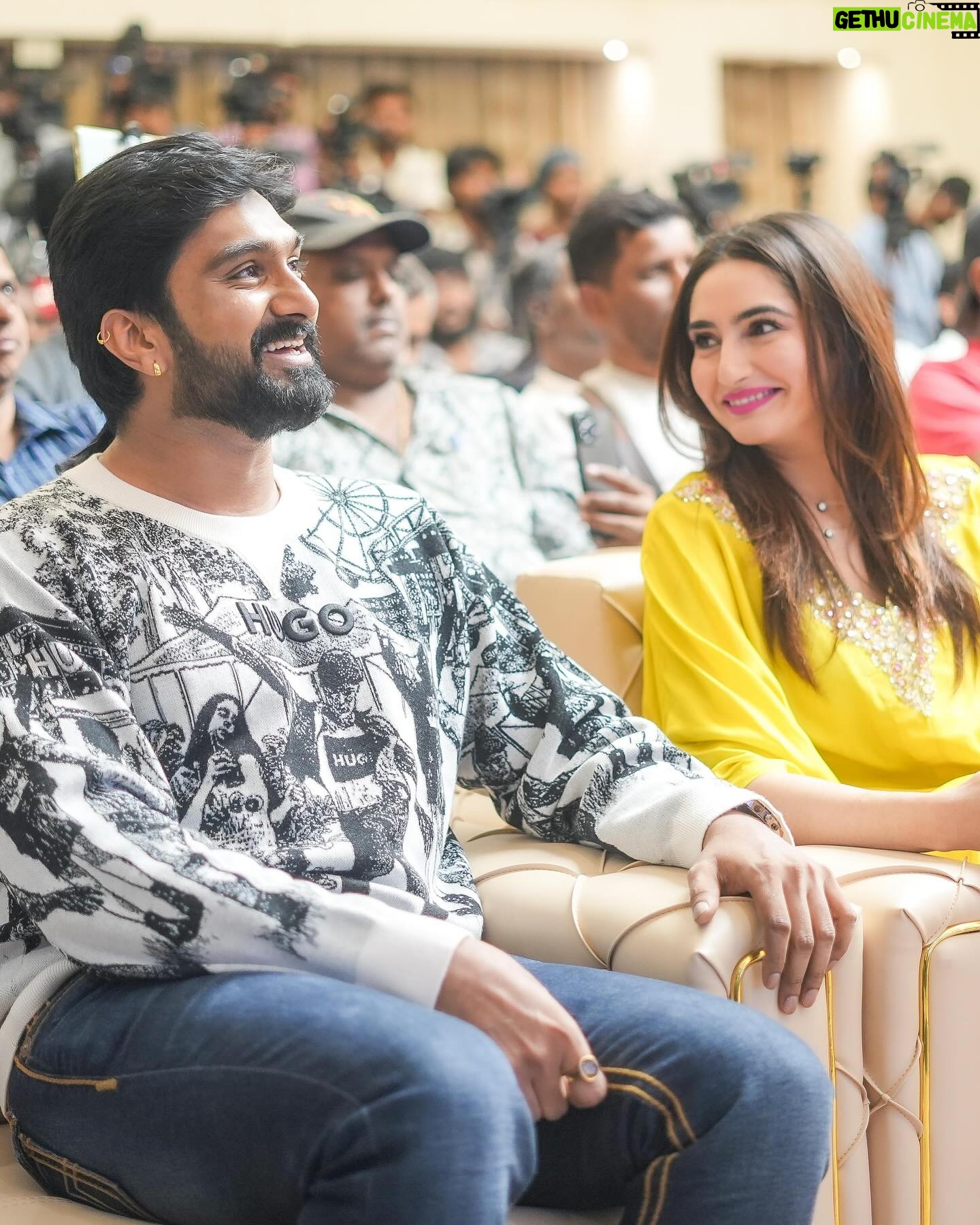 Ragini Dwivedi - 25.1K Likes - FUNSTAGRAM ♥️
Life is about living small moments, supporting each other standing by each other, whether it’s family, friends, colleagues so happy to be a part of the promotions of Kannada Film #hiranya
Watch in theatres near you running successfully
Wishing all the success to @raj_instaofficial for his next film and you will us on screen soon stay tuned 💗
Always a awesome to meet @dhananjaya_ka chat about Films industry, happy to see him grow so well ♥️
Outfit @pallavijaipur
#raginidwivedi #sandalwood #promotion #movies #kannadaactress #kannada #kannadafilm #south #india #international #instagram #instagood #instalike #instamood #instafashion #instapic #trending #trendingnow #trendingnews