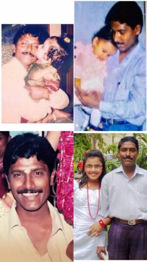 Rakshita Suresh Instagram - 13 years without you today. 🥀
Hate everything about this day.
I’ll always miss you Appa 💔

..and this song, I choke up every time I listen to it because I can only hear it in your voice.. and will forever cherish the way you used to sing it to me 🕊️♾️

#07/07/2011.