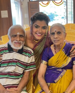 Rakshita Suresh Instagram - You’ve led a life in the way of kindness and compassion, and spread so much joy to everyone around you.
Rest in peace, Thaatha 🌹🙏🏼