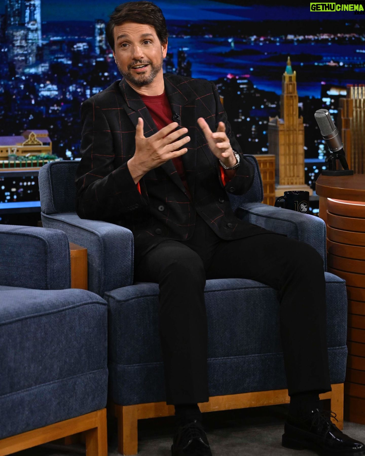 Ralph Macchio - 217.1K Likes - Last night on @fallontonight special presentation to @jimmyfallon #fallontonight @joseph.episcopo @jillfritzopr @jillfritzopr @sfertelmes @cobrakaiseries @karatekidmovie