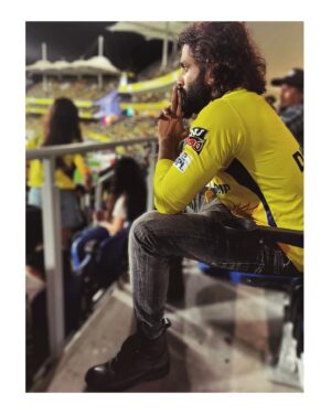 Ram C Instagram - Pure Cinema when he walks to take guard at Chepauk