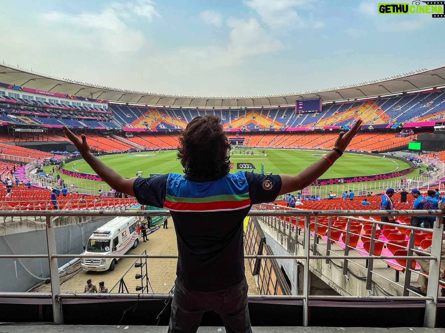 Ram C - 3 Likes - Nothing more to witness an Ind Pak World Cup encounter at the Colosseum of the Nation