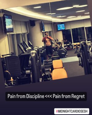 Ram Pothineni Instagram - Disappear - Reappear 

Gym & Steam sessions for #DoubleiSmart 

Go Natural, Eat Clean & Don’t forget to push your trainer! ;) 

#RAPO