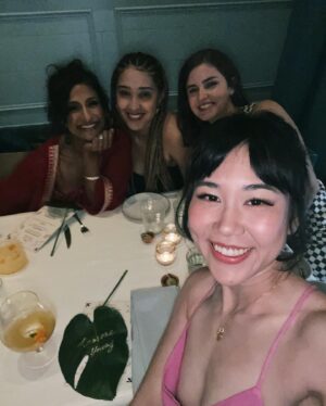 Ramona Young Instagram - Thank you @richamoorjani and @fableandmane for letting us celebrate #diwali together. I got to see people I admire, many of whom I forgot to take a pic with 🥺 but what was most important was that we could share a lovely evening together. Thank u. 🙏