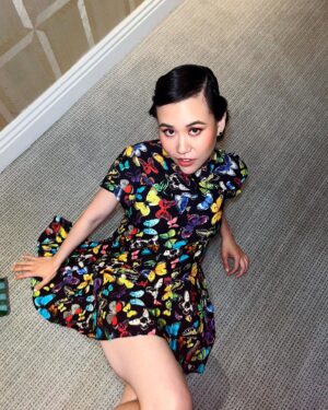 Ramona Young Instagram - junket break. Waiting for June 8 like 💋🦋

@neverhaveiever