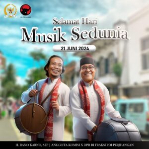 Rano Karno Instagram - Semangat Hari Musik Sedunia!  Mari kita jaga dan lestarikan alat musik tradisional Indonesia, warisan budaya kita yang berharga. Generasi muda, mari terus mempertahankan jiwa kreatif kita dalam berkarya musik. Bersama, kita bisa menciptakan harmoni yang abadi untuk masa depan yang lebih indah! 🎵✨
#HariMusikSedunia
#WarisanBudaya
#RanoKarno
#jelaslebihbaik