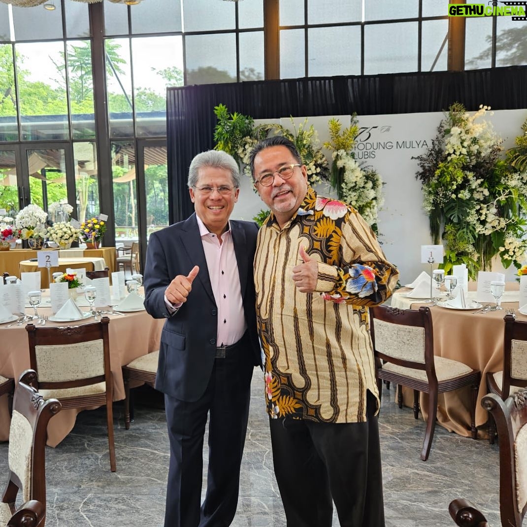 Rano Karno - 2.4K Likes - Selamat ulang tahun untuk Prof Todung yang ke-75 tahun.. Seorang sahabat, penulis, diplomat dan ahli hukum yang luar biasa. semoga Allah memberkati setiap langkahmu dengan kesehatan dan kebahagiaan yang berlimpah. Aamiin..
#HBUProfTodung75th
#ranokarno