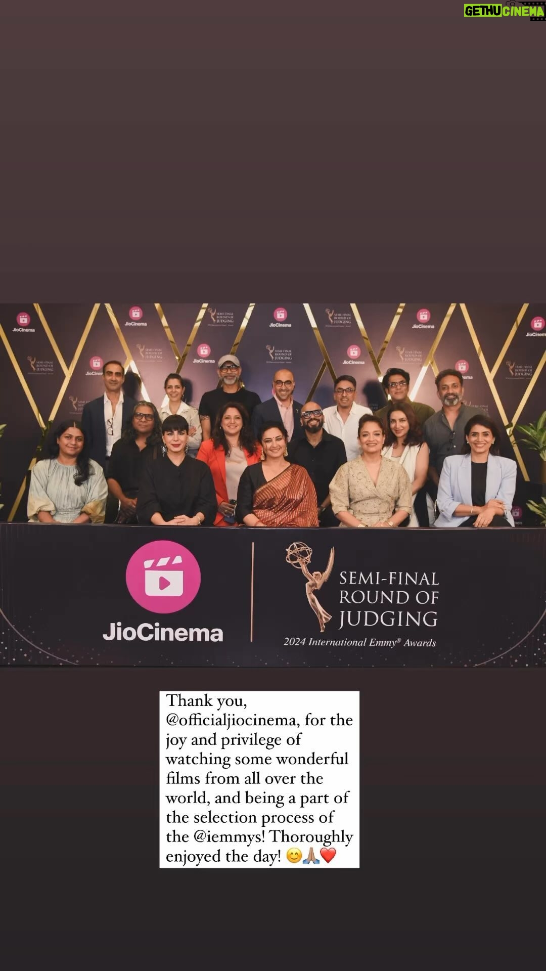Ranvir Shorey - 656 Likes - Thank you, @officialjiocinema, for the joy and privilege of watching some wonderful films from all over the world, and being a part of the selection process of the @iemmys! Thoroughly enjoyed the day! 😊🙏🏽❤️