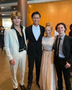 Raphael Alejandro Instagram - Thank you @youngartistawds for the wonderful ceremony! 

It was truly surprising to see myself winning the Best Streaming Series Leading Performance Award, and I congratulate every single one of my fellow winners and nominees!

I was nominated for my performance in @appletv and @lionsgatetv ‘s “Acapulco”! Thank you for all the great work you’ve allowed me to be a part of. Go watch all 3 seasons on AppleTV 