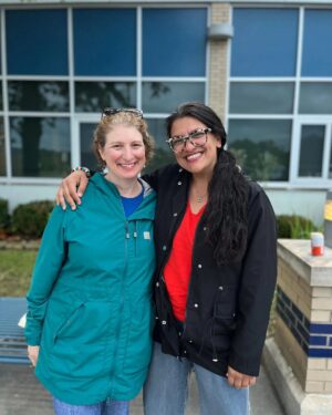 Rashida Tlaib Instagram - Even though we were expected to win our Democratic Primary, it still made my heart so full to have one of the hardest working teams and committed volunteers out there, ensuring folks have access to vote. To see that they love our district as much as I do and understand what it means to lead with compassion was overwhelming at times. They all remind me why I do this work every day. 

Thank you all for your faith in me and for believing in this girl who grew up in Southwest Detroit to Palestinian immigrant parents who never dreamt I could be fighting for my residents in Congress one day. 

#RootedInCommunity