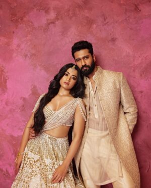 Rashmika Mandanna Instagram - An evening spent in honouring and celebrating our cultural heritage! Thank you @falgunishanepeacockindia @swadesh_online @fdciofficial for making us a small part of such an incredible show. 🇮🇳🦚✨
@falgunipeacock & @shanepeacock … you geniuses!!! What stunning pieces you guys created. Hats off to team #Swadesh for bringing traditional handwoven fabrics to the forefront of fashion. 
We thank the lovely people who turned up for the show for their love and warmth. @rashmika_mandanna and me, we truly can’t wait for the world to see a lot more of us together very soon! 🦁⚔️🚩