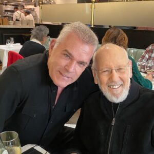 Ray Liotta Instagram - Had a great lunch today with one of the most important people in my life, my acting teacher Harry Mastrogeorge.  I love him as a teacher I love him as a friend