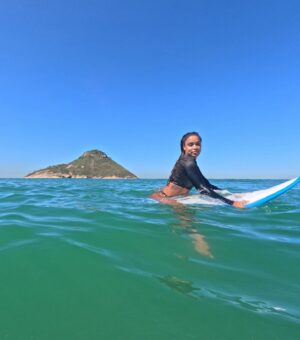 Rebecca Instagram - Minha primeira aula de surf 🥹❤️🤪
