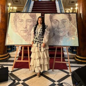 Rebecca Ferguson Instagram - The world-class always wonderful @rebeccaferguson__  sang some stunning versions of ‘Imagine’ and ‘Mind Games’ at @liverpooltownhall to get #MindGamesLiverpool off to a flying start!