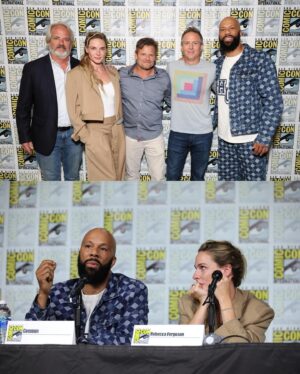 Rebecca Ferguson Instagram - Crazy fun wild SDCC 🖤 #comiccon #silo