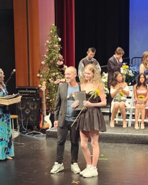 Rebecca Gayheart Instagram - It’s official, you’re now in high school! It doesn’t seem possible yet I know you are more than ready for this next chapter. I have watched you juggle school, ballet and life with  tenacity , grace and humor. You’re as beautiful inside as you are on the outside . I’m beyond proud of you Billie and love you 4ever and always . I hope you can take a breath and enjoy summer sweetheart. Xx mom #graduation #newseason #momofgirls