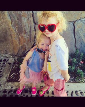 Rebecca Gayheart Instagram - I’m only allowed to post baby pics of my girls these days . Tween / teen years are fun ❣️HVD to you all ❣️#momofgirls #myforevervalentines #2023