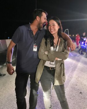 Rebecca Lim Instagram - Can you tell that we are over the moon <THE BRIDGE> is finally on Netflix after 5 years?! 😁🤪😊

Will dig out Season 2 behind the scenes photos soon! 
Thank you everyone for the love! 🫶🏻🤍🫶🏻