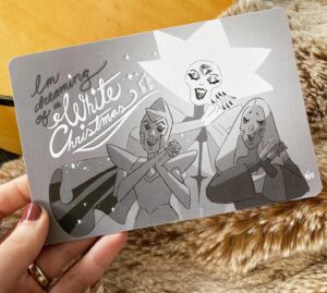 Rebecca Sugar Instagram - Crewniverse holiday card from 2017 💎