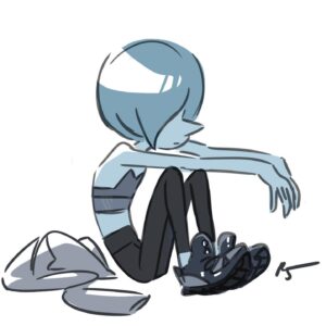 Rebecca Sugar Instagram - Blue Pearl