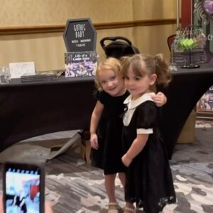 Rebecca Victoria Hardy Instagram - This is your sign to keep going 🖤 
#gothicbaby #childrensbook #goth