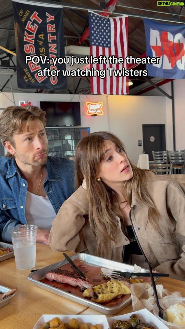 Reece Feldman - 195.3K Likes - calling it now, the sequel will be called “Threesters” 🌪️🌪️🌪️
#Twisters #glenpowell #daisyedgarjones #anthonyramos #universalpartner