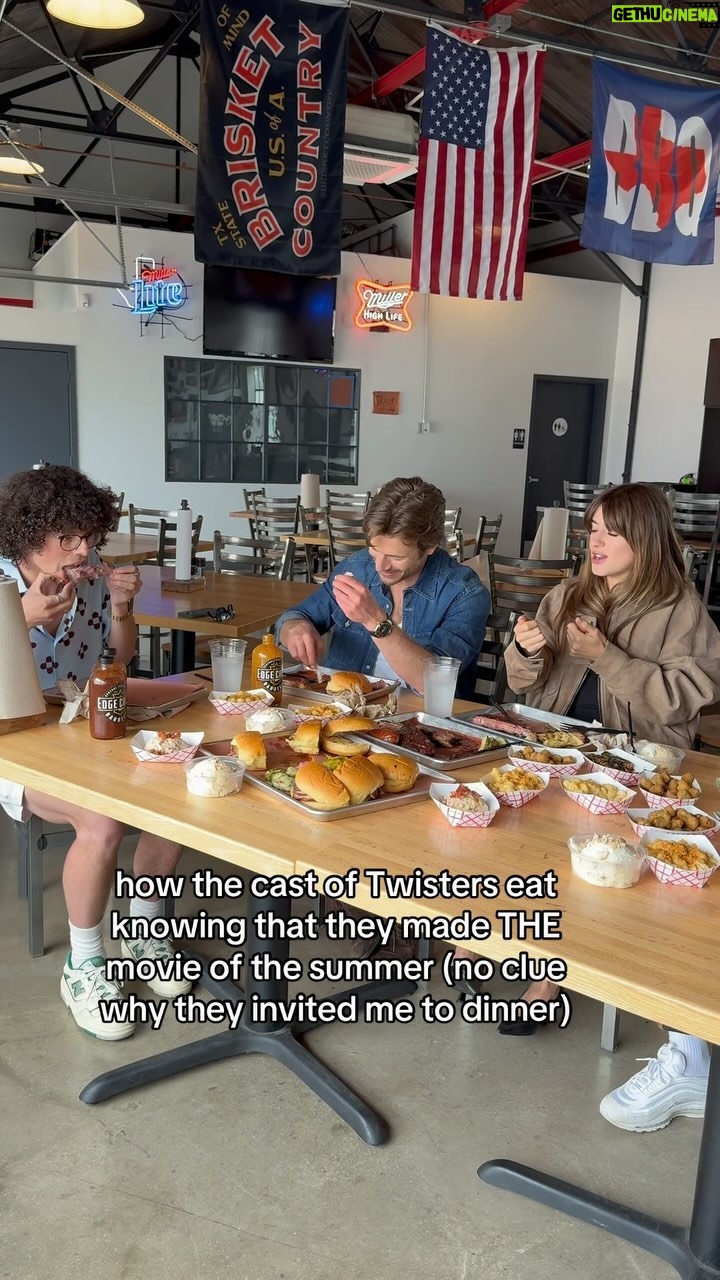 Reece Feldman - 63.7K Likes - #Twisters in theaters now🌪️‼️ i play one of the tornadoes, so see if you can spot me! #glenpowell #daisyedgarjones #anthonyramos #universalpartner @twistersmovie