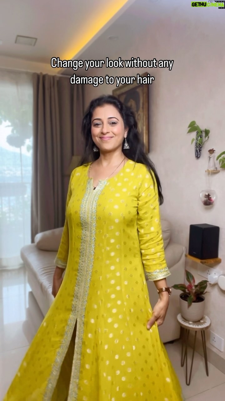 Reena Kapoor - 5.2K Likes - I lost the texture and strength of my own hair by repeated hair styling and ironing to get that perfect look. Now I only use hair extensions for my shoots and preserve whatever little hair I am left with😬. @nishhair
#hairtransformation