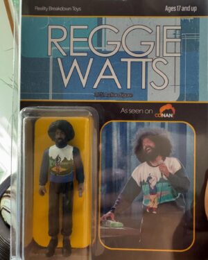 Reggie Watts Instagram - Thank you @eddieanaya_ for my own action figure!!!! So so amazing 💕💕💕💕💕🙏🏾