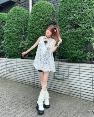 Reina Tanaka Instagram - .
同じ服の写真ばっかりになるけど
全身載せてなかったので載せます🤍
・‥…━━━☞・‥…━━━☞
#れーなこーで
#labelleEtude
