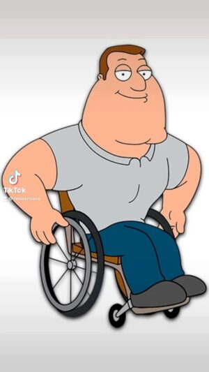 Renes Rivera Instagram - I get bored sometimes. 

.
.
.
.

.
.
.
.
#FamilyGuy #JoeSwanson #VoiceOver #Reels #TikTok #Cartoon #Bored