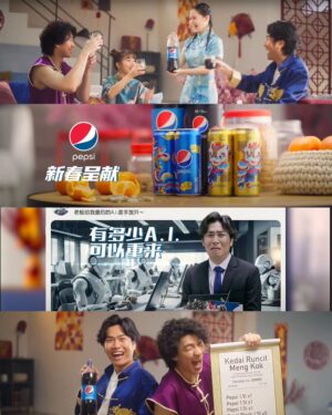 Reuben Kang Instagram - Proud to share our Chinese New Year Film-Ads for the year - Pepsi, Taylors, Etiqa, Gamuda & Mr DIY. Thank you for the opportunity to our clients & agencies. Thank you to all cast and crew involved. Hope you guys enjoyed the films, don't forget to share, like & comment. Happy Chinese New Year from all of us here at @imagineersfilm Huat Ah!