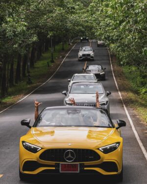 Rhatha Phongam Instagram - Until next time peeps #theamgexperience @mercedesbenzthailand